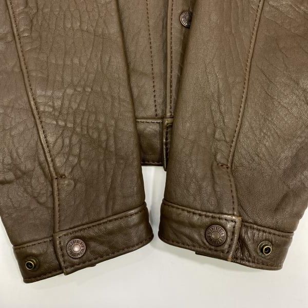 中古】TENDERLOIN 3rd シープスキン レザージャケット サイズXS