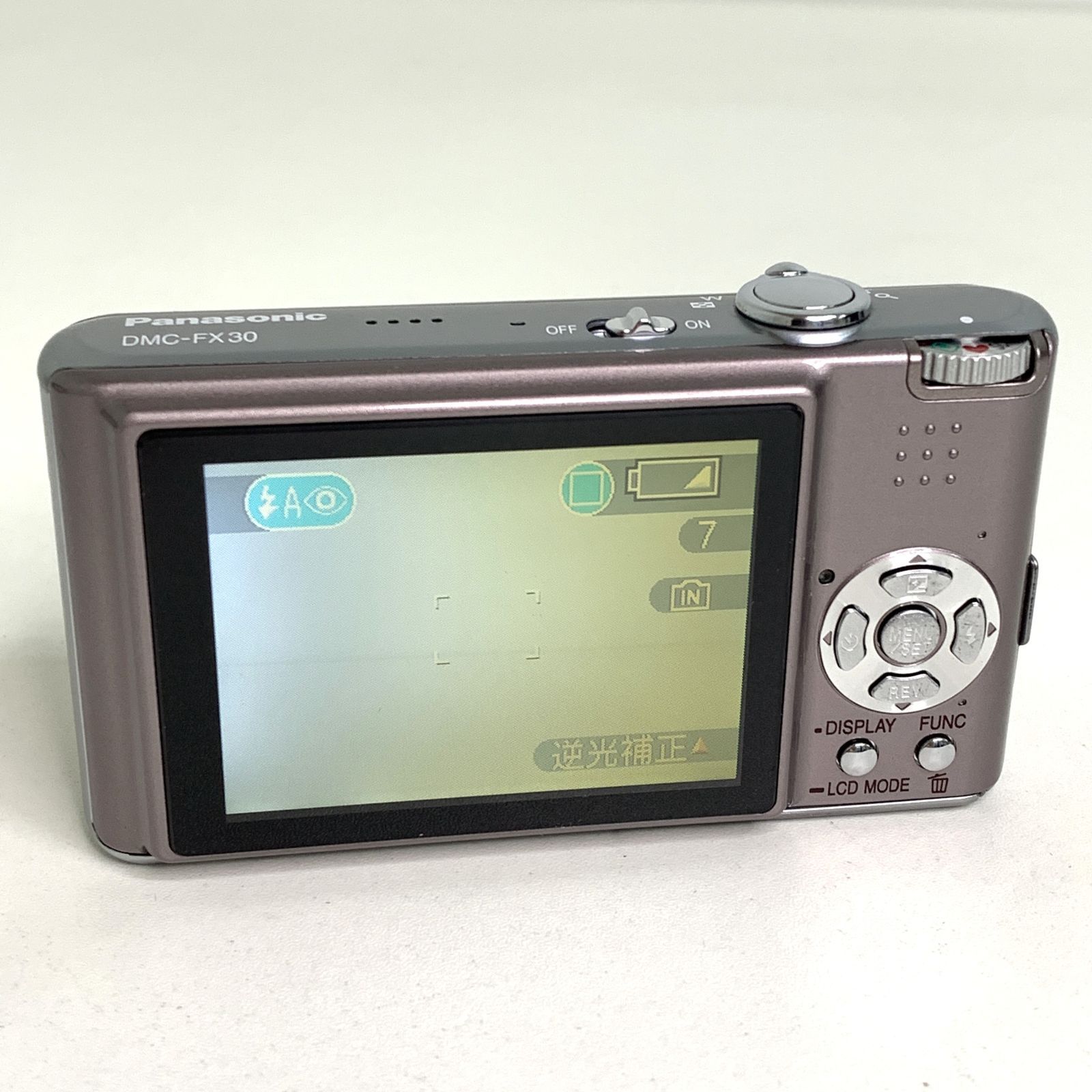ジャンク品】Panasonic LUMIX DMC-FX30 パナソニック ルミックス 