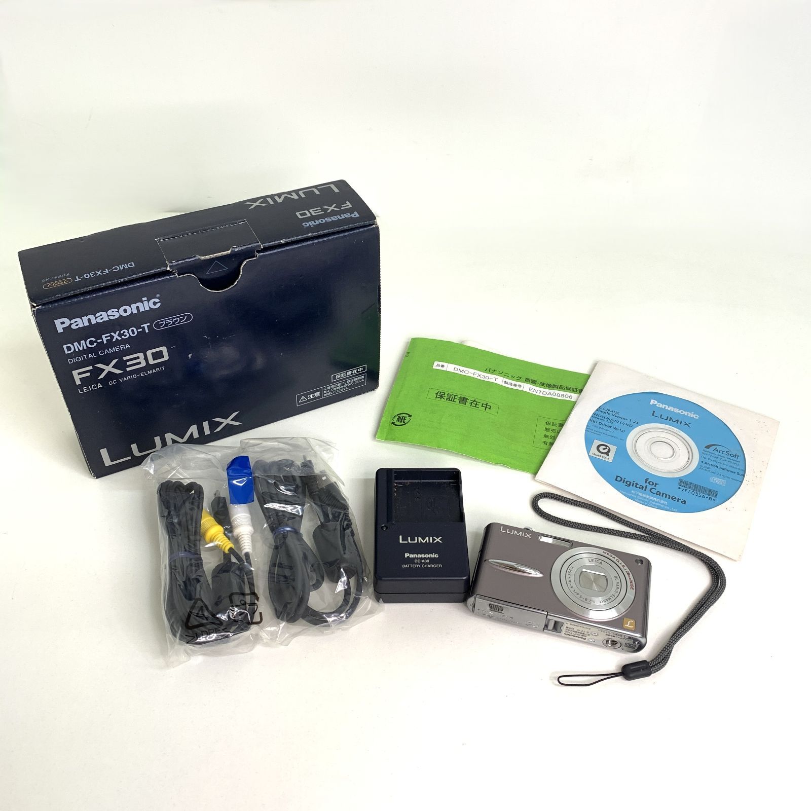 ジャンク品】Panasonic LUMIX DMC-FX30 パナソニック ルミックス 