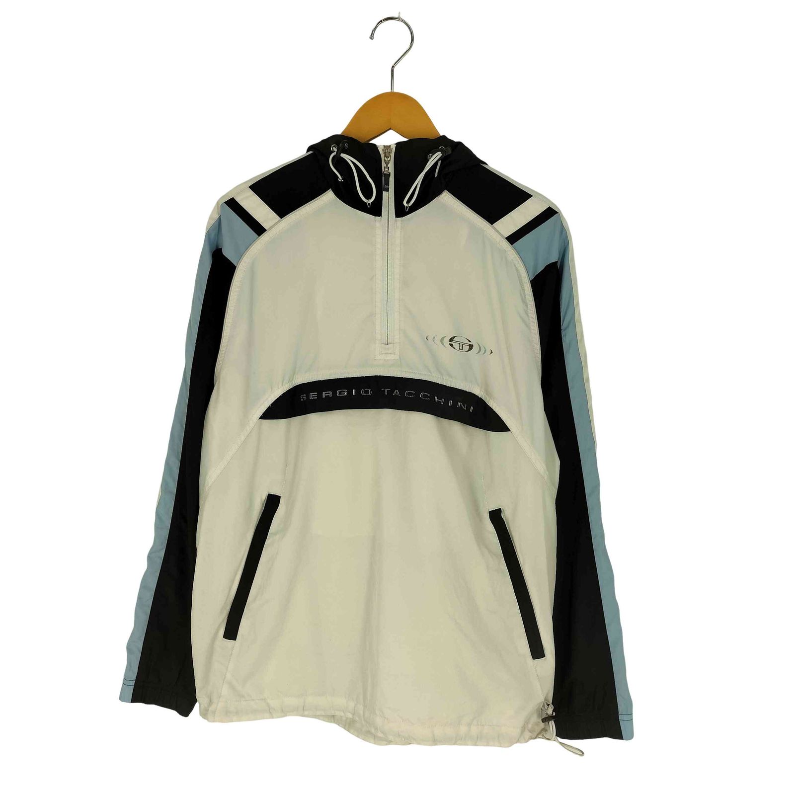 セルジオタッキーニ SERGIO TACCHINI ロゴプリント 裏地メッシュ 