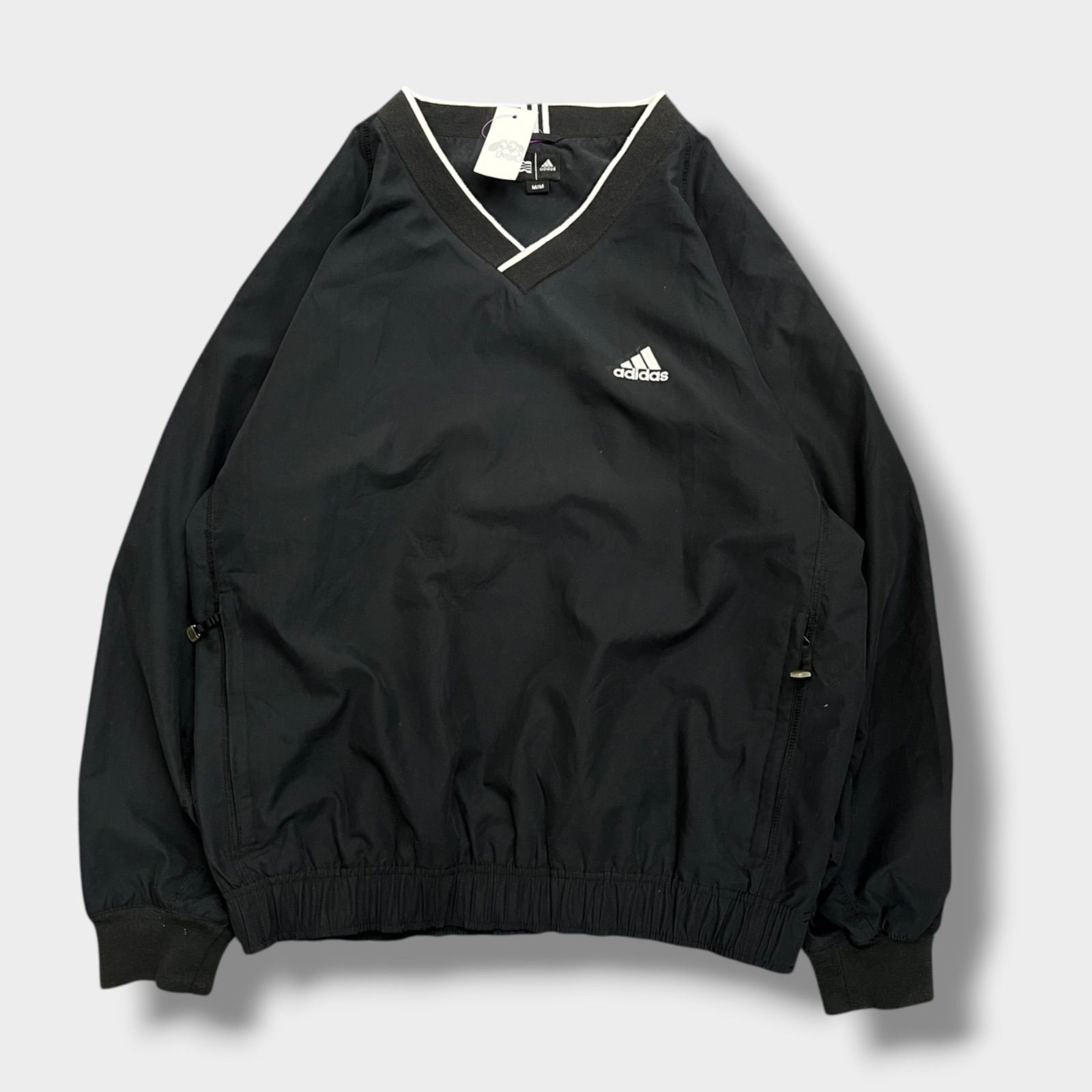 アディダスゴルフ Adidas Golf ナイロンプルオーバー Vネックピステ
