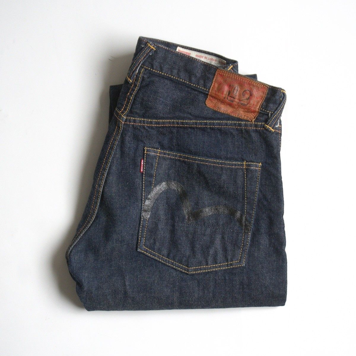美品/濃紺】EVISU 【LOT.2000 デニムパンツ】32×35 エビス ジーンズ