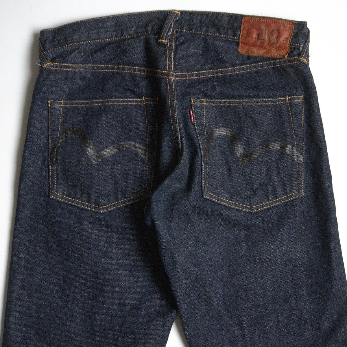 美品/濃紺】EVISU 【LOT.2000 デニムパンツ】32×35 エビス ジーンズ