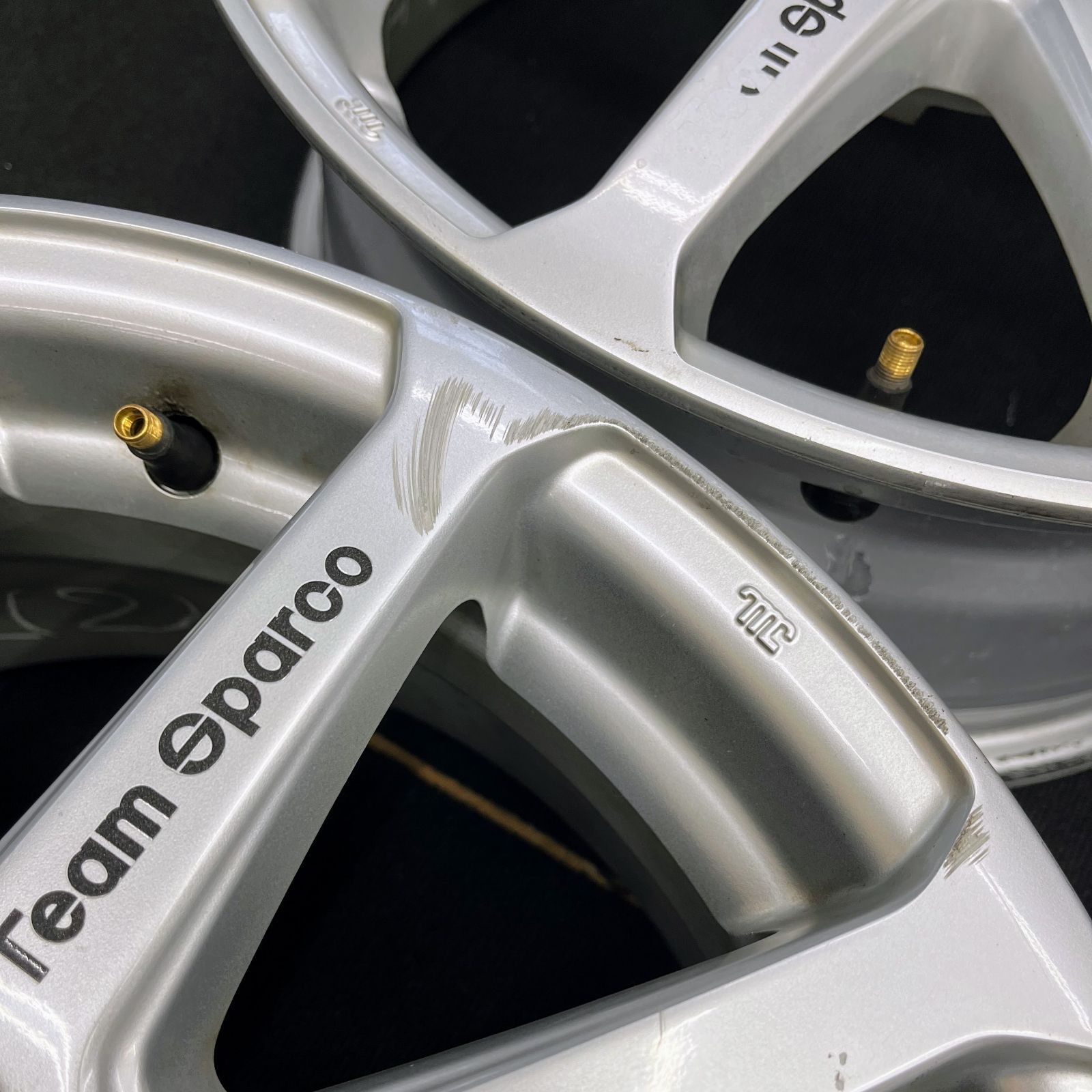 送料無料】【16×6.5JJ+45】中古 ホイール 4本セット ENKEI Team 
