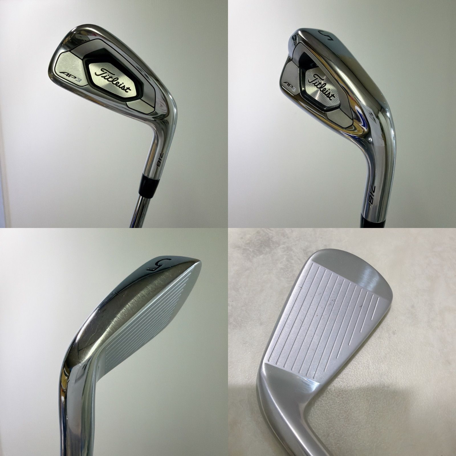 新品グリップ 希少 タイトリスト Titleist AP3 718 5番単品アイアン 