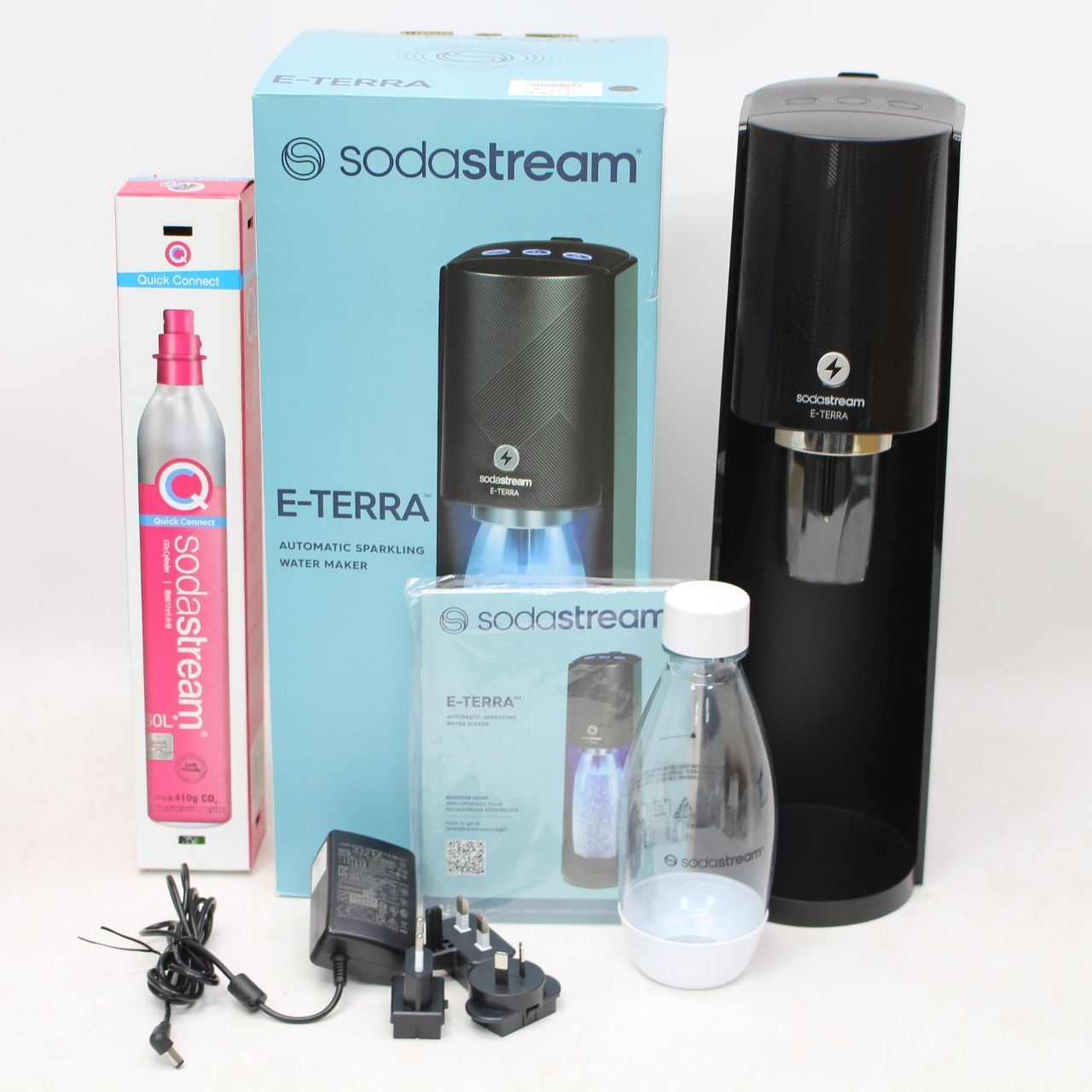 IS776)【新品ガス付き】SodaStream E-TERRA-001 ソーダストリーマー 