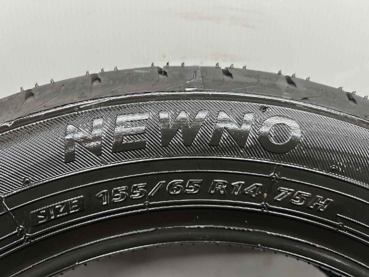 新品】BS BRIDGESTONE NEWNO 155/65R14 75H 14インチ 夏タイヤ 1本 24 