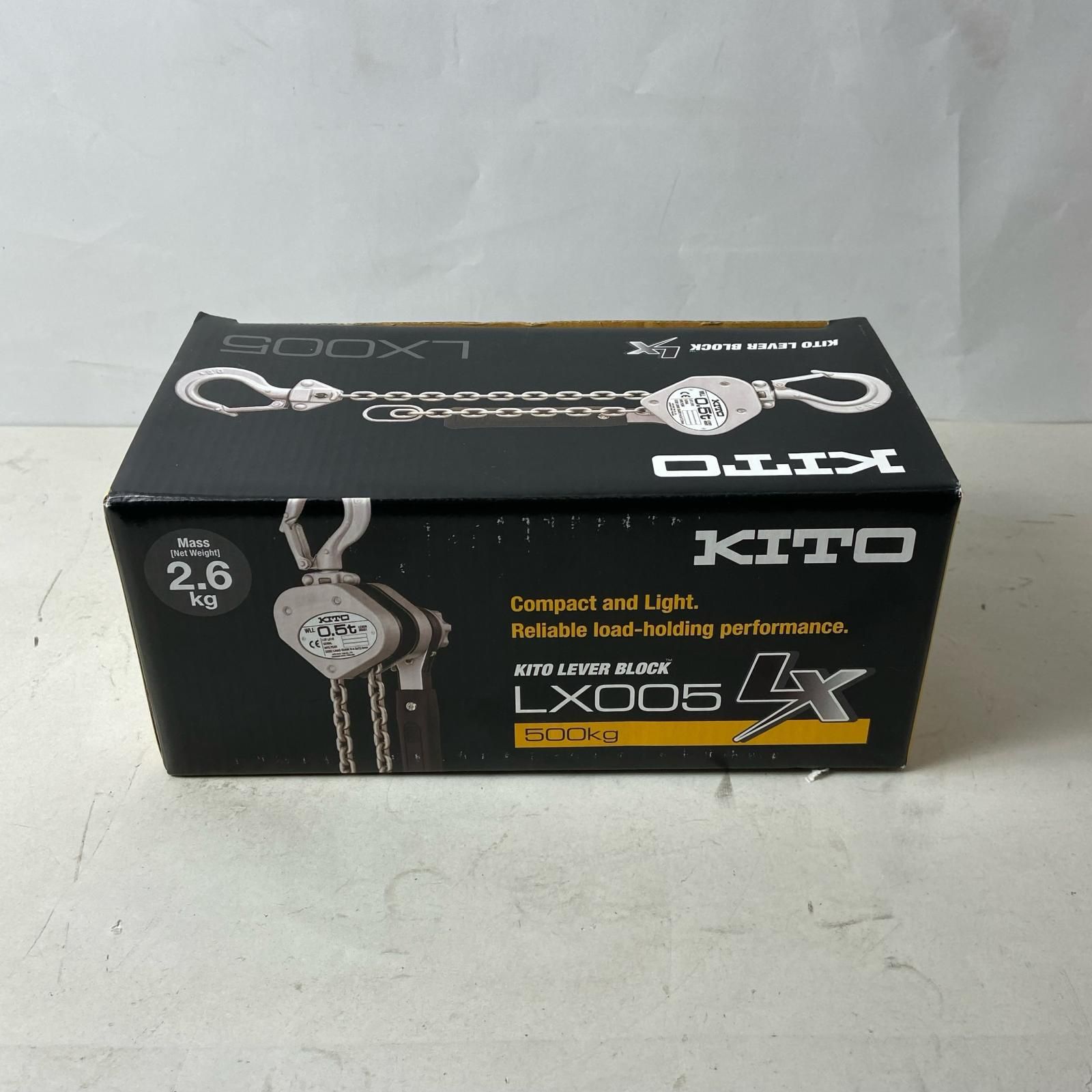 KITO キトー レバーブロックLX形 500kg 1.2m LX005 - メルカリ