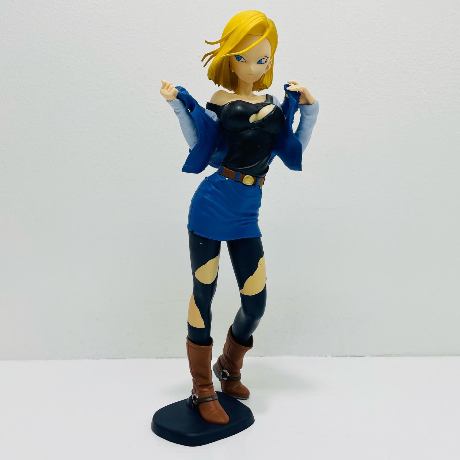 【未使用品】ドラゴンボール　GLITTER＆GLAMOURS　人造人間18号　B 飾磨店】 中古 人造人間18号(ブルー)GLITTER＆GLAMOURS-ANDROIDNO.18