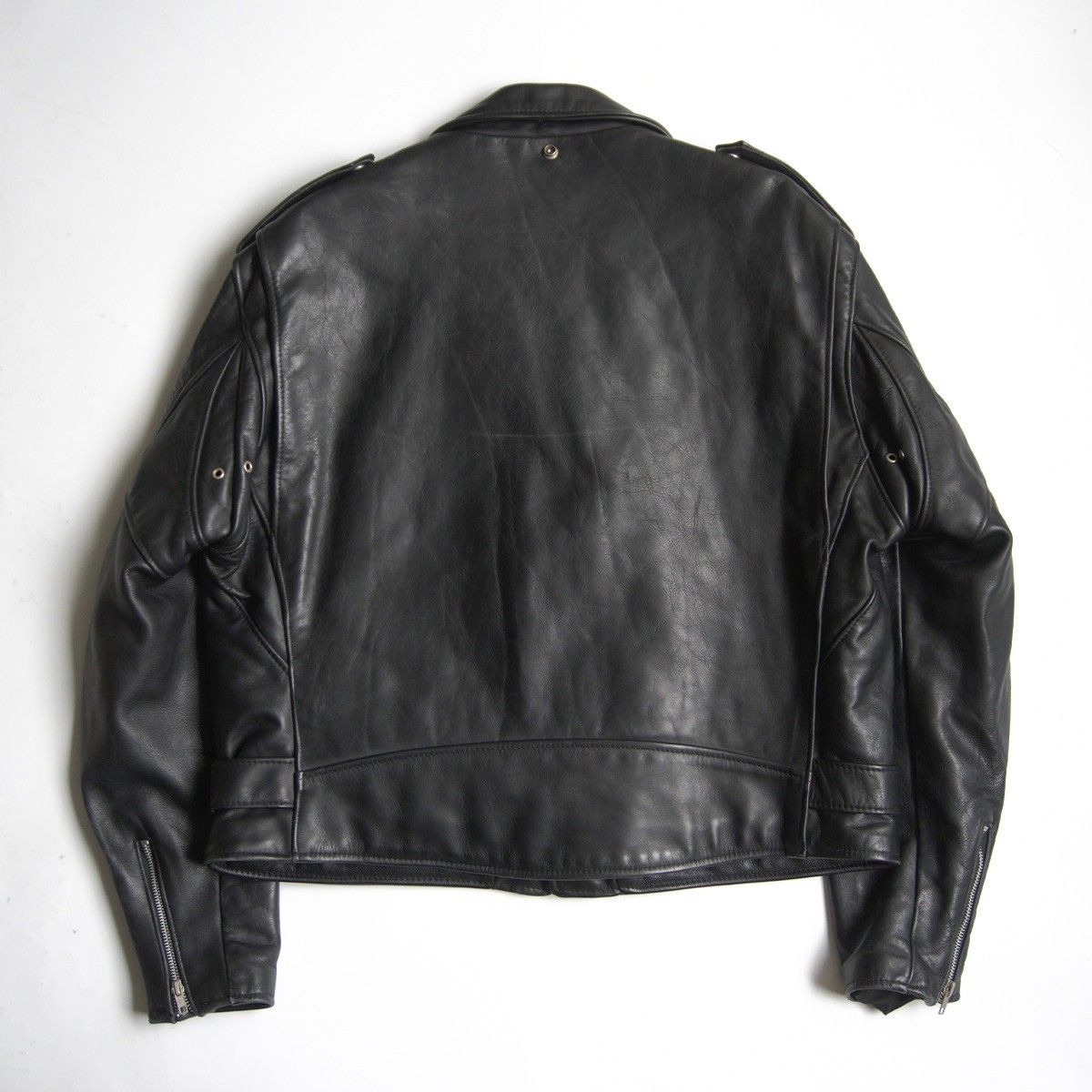 美品/ビッグサイズ】SCHOTT【618/ダブルライダース ジャケット】48