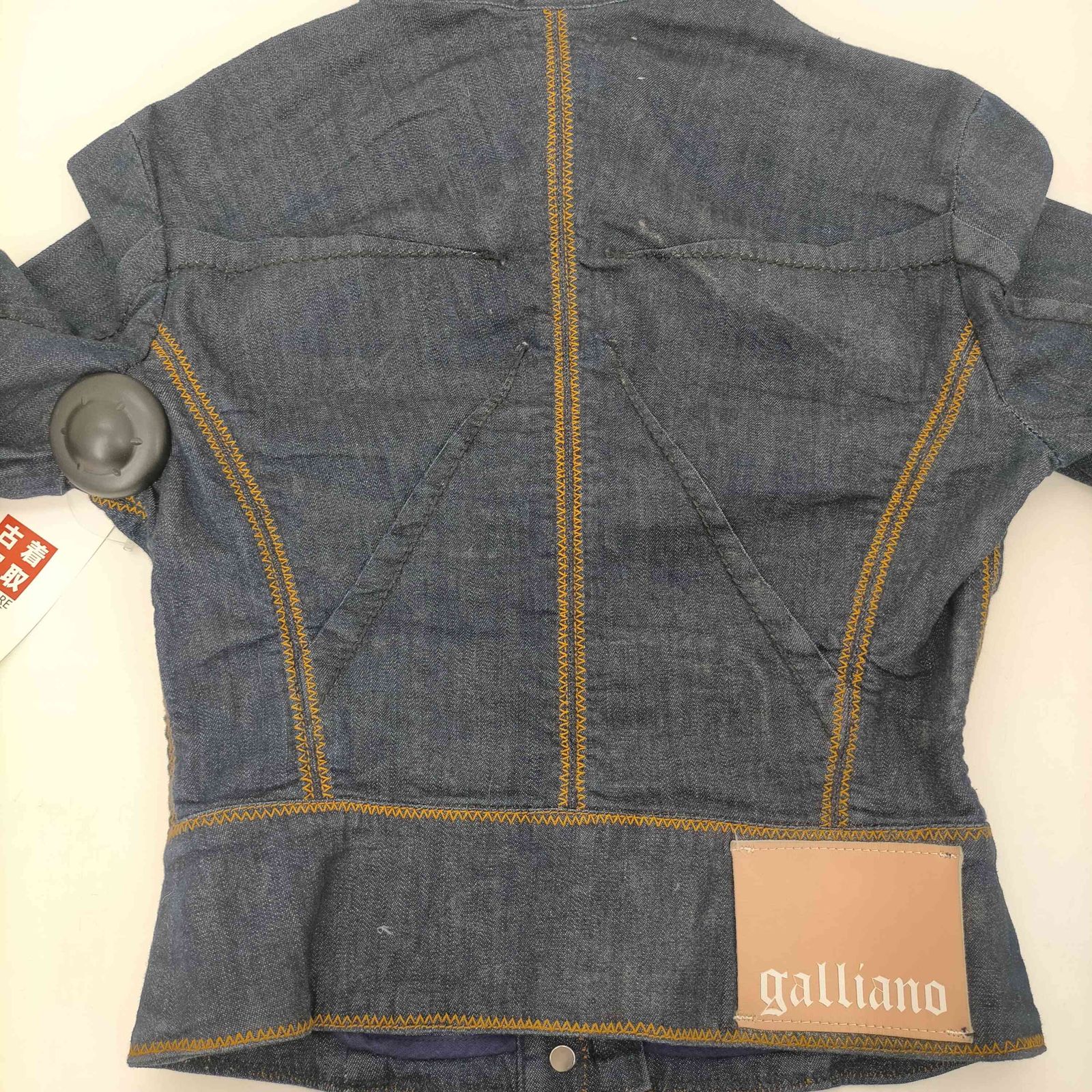 ジョンガリアーノ JOHN GALLIANO イタリア製 ステッチ デザイン デニム