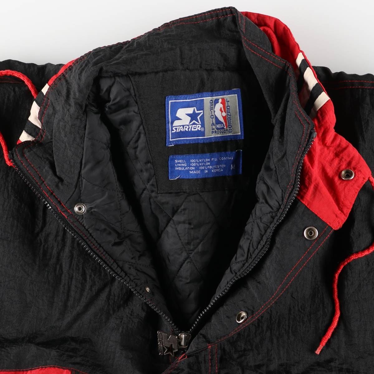 STARTER NBA HEAT SPLIT ジャケット スターター マイアミ Mens Super 
