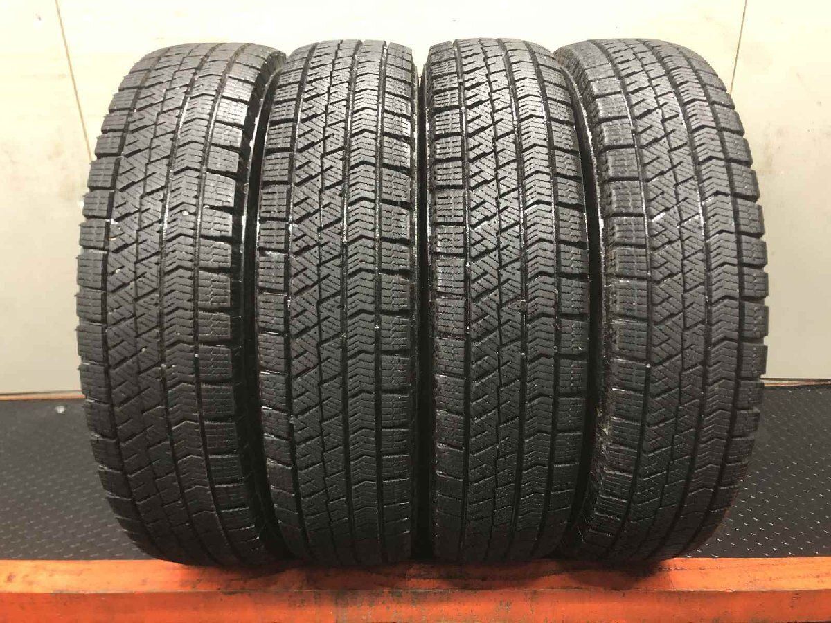 【BS BLIZZAK VRX2 145/80R13】スタッドレス【MILLOUS 13インチ 4J4HPCD100+42】バリ溝 タント等　(KTL265) BS BLIZZAK VRX2 145/80R13】スタッドレス【MILLOUS 13インチ