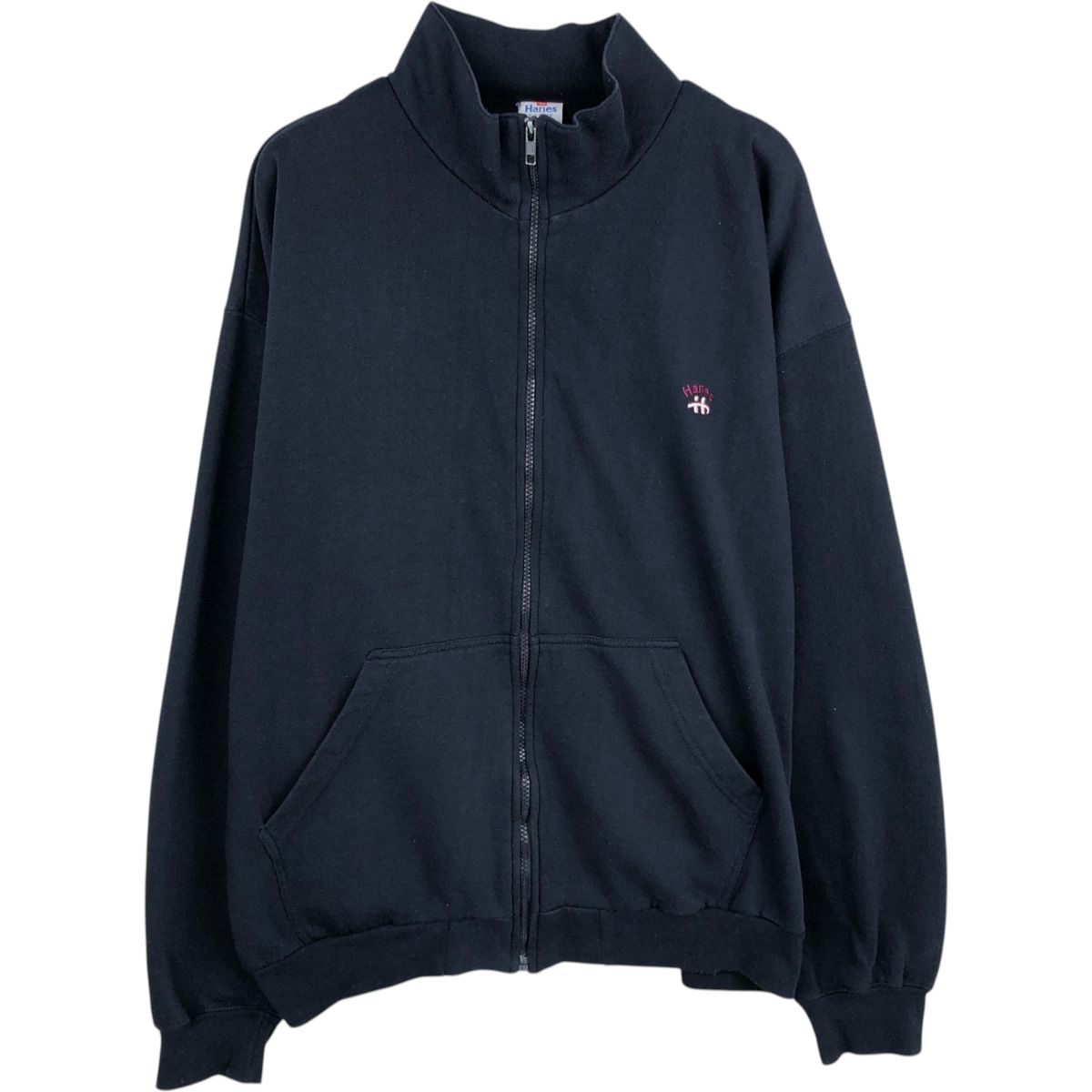 古着 80年代 ヘインズ Hanes フルジップスウェットシャツ トレーナー 