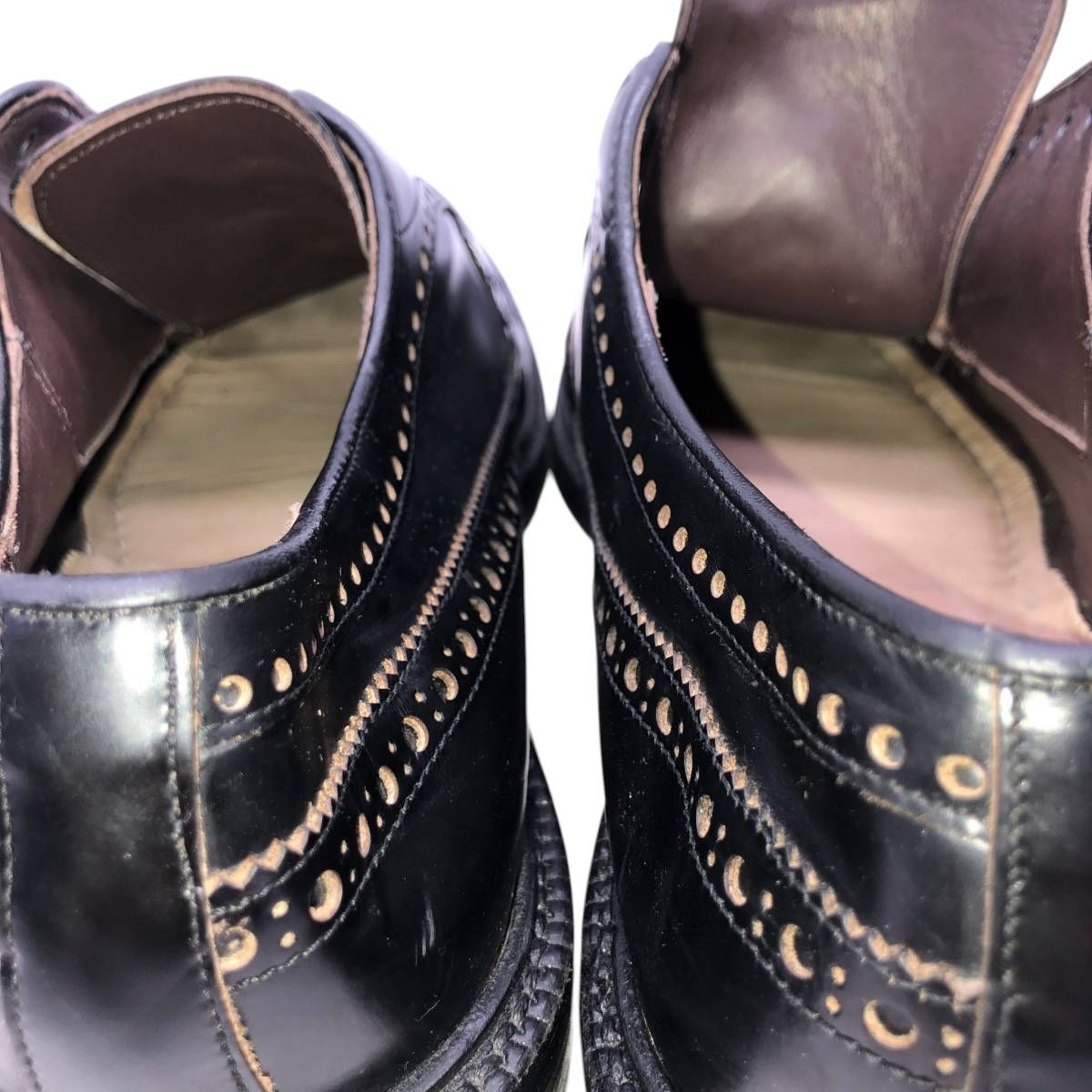 古着 グリーン ジョージ GREEN GEORGE フルブローグ ウイングチップ
