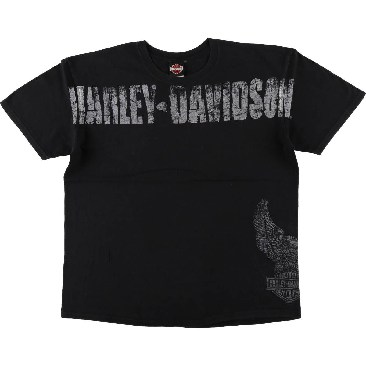 古着 ハーレーダビッドソン Harley-Davidson 鷲柄 イーグル柄 モーターサイクル バイクTシャツ USA製 レディースM相当 /eaa575926 古着 ハーレーダビッドソン Harley-Davidson 鷲柄 イーグル柄 モーター