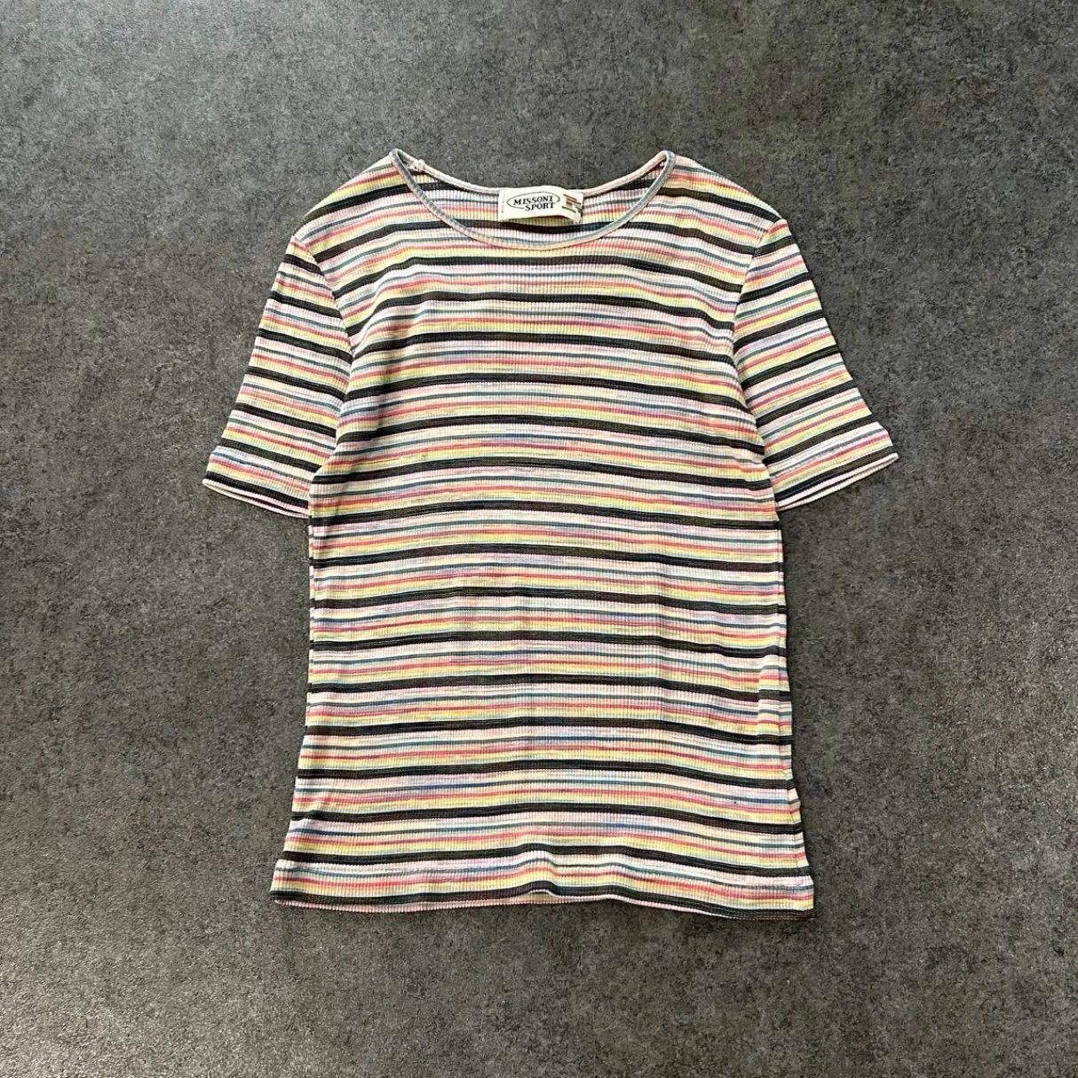 イタリア製 MISSONI SPORTS ミッソーニ スポーツ 半袖 カットソー T 