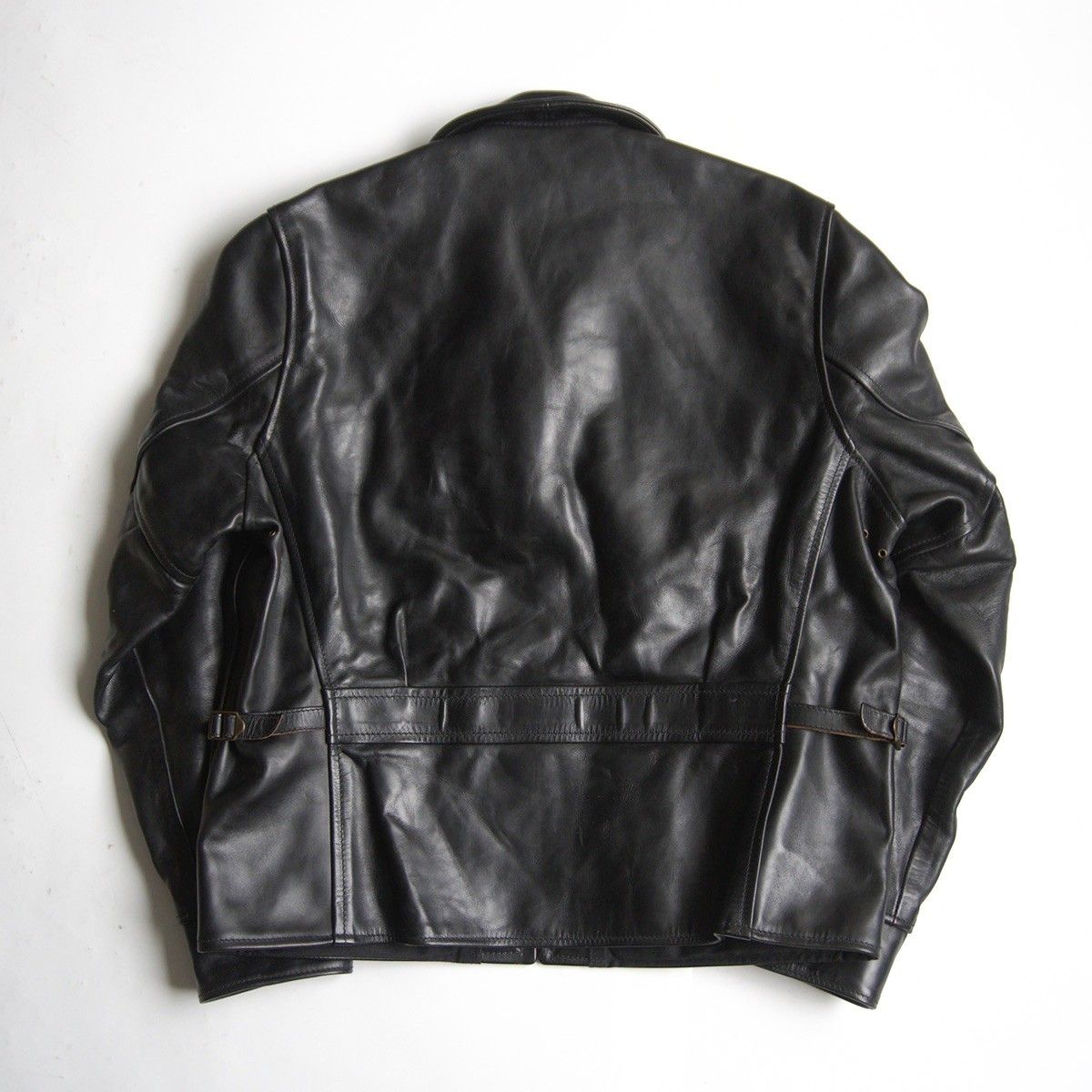 美品/ビッグサイズ】AERO LEATHER【ハーフベルト ホースハイド レザー 