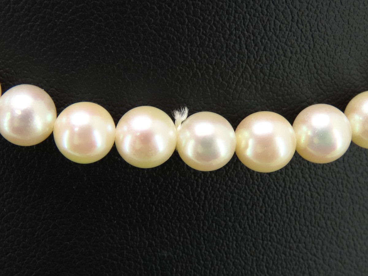 超美品】ミキモト MIKIMOTO パール ネックレス 58珠 アコヤ真珠 6.0mm 