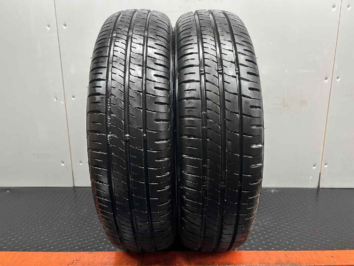 走行短め】DUNLOP ENASAVE EC204 155/65R14 14インチ 夏タイヤ 2本 23 