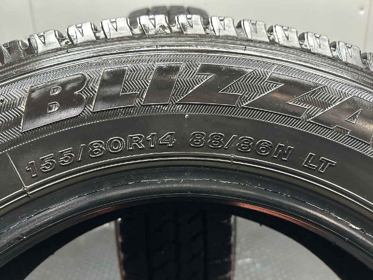 BS BRIDGESTONE BLIZZAK VL1 155/80R14 88/86N LT 14インチ 