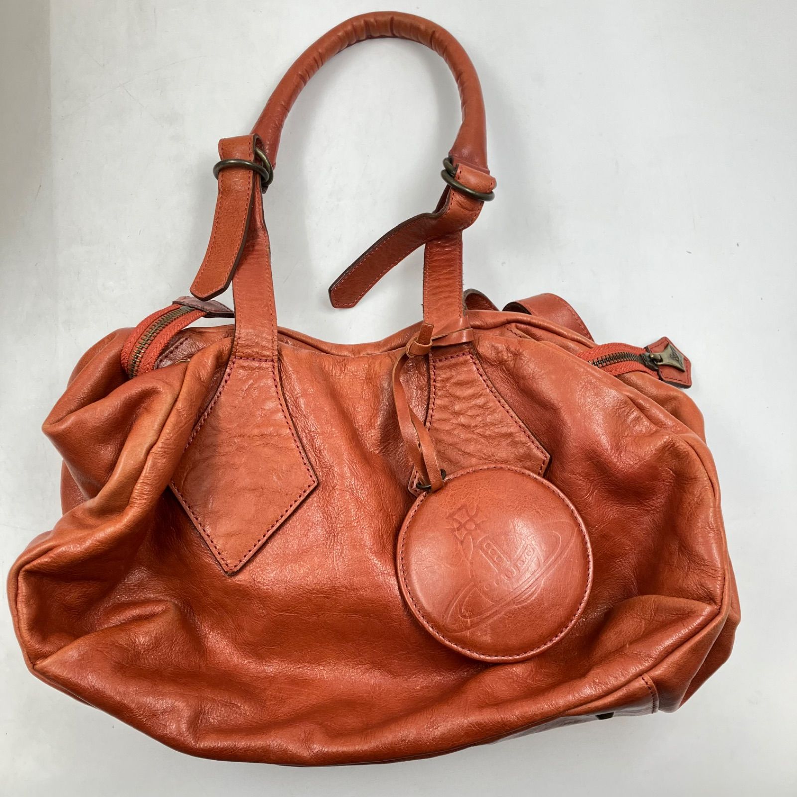 Vivienne Westwood バッグ キャメル レザー Vivienne Westwood Camel 