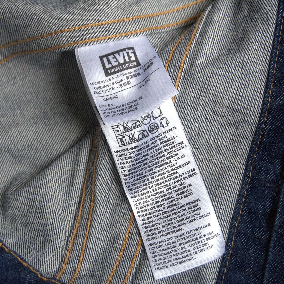 美品/濃紺】 LEVI
