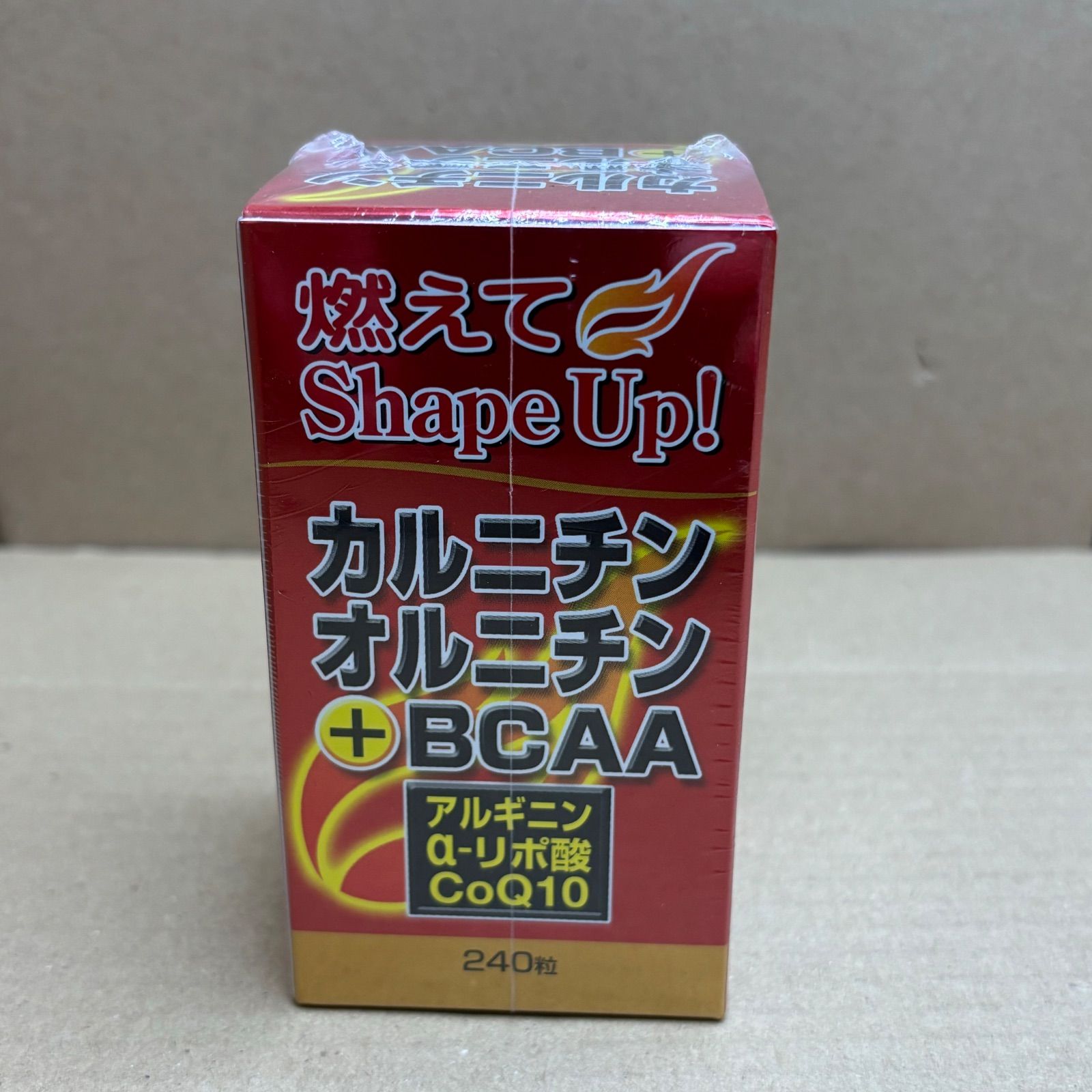 ナM1>ユウキ製薬 カルニチン オルニチン + BCAA 約30-40日分 240粒 