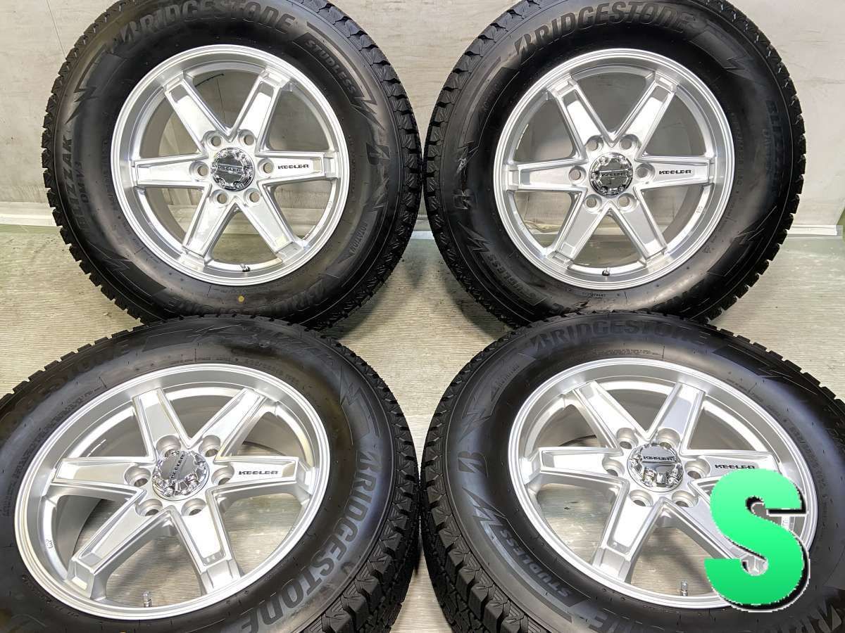 265/65R18 ブリヂストン ブリザックDM-V3 KEELER 18x7.5 55 139.7-6穴 