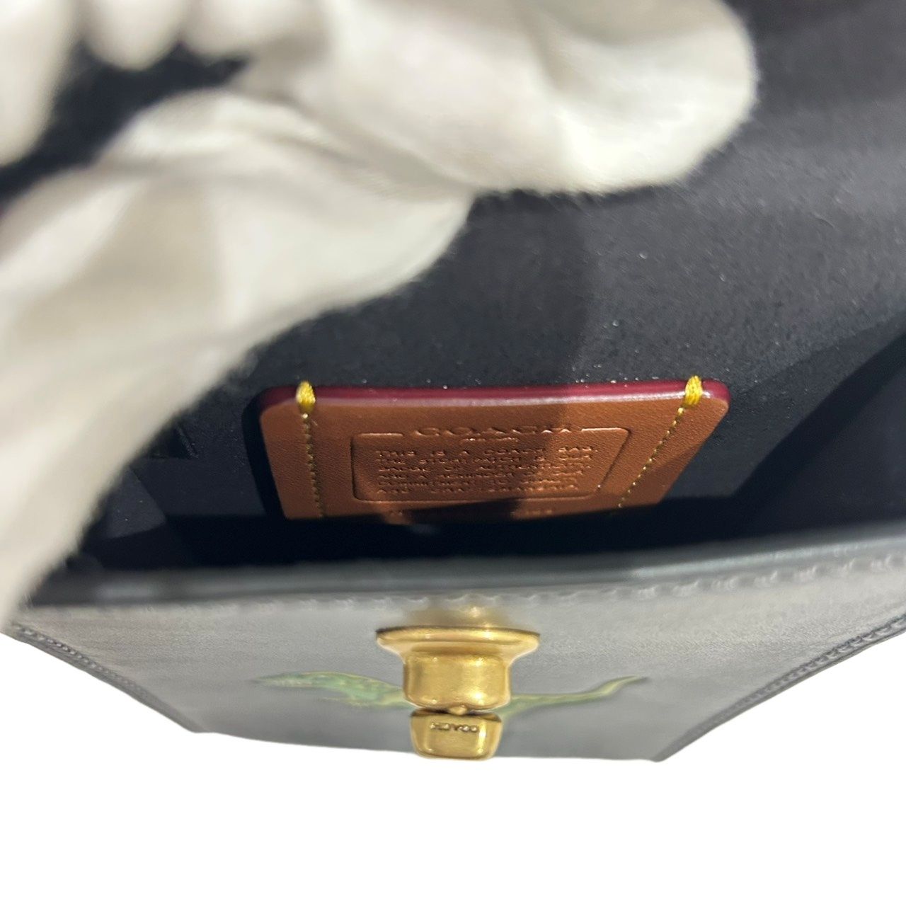 COACH コーチ ターンロック フォーン クロスボディ・レキシー プリント 