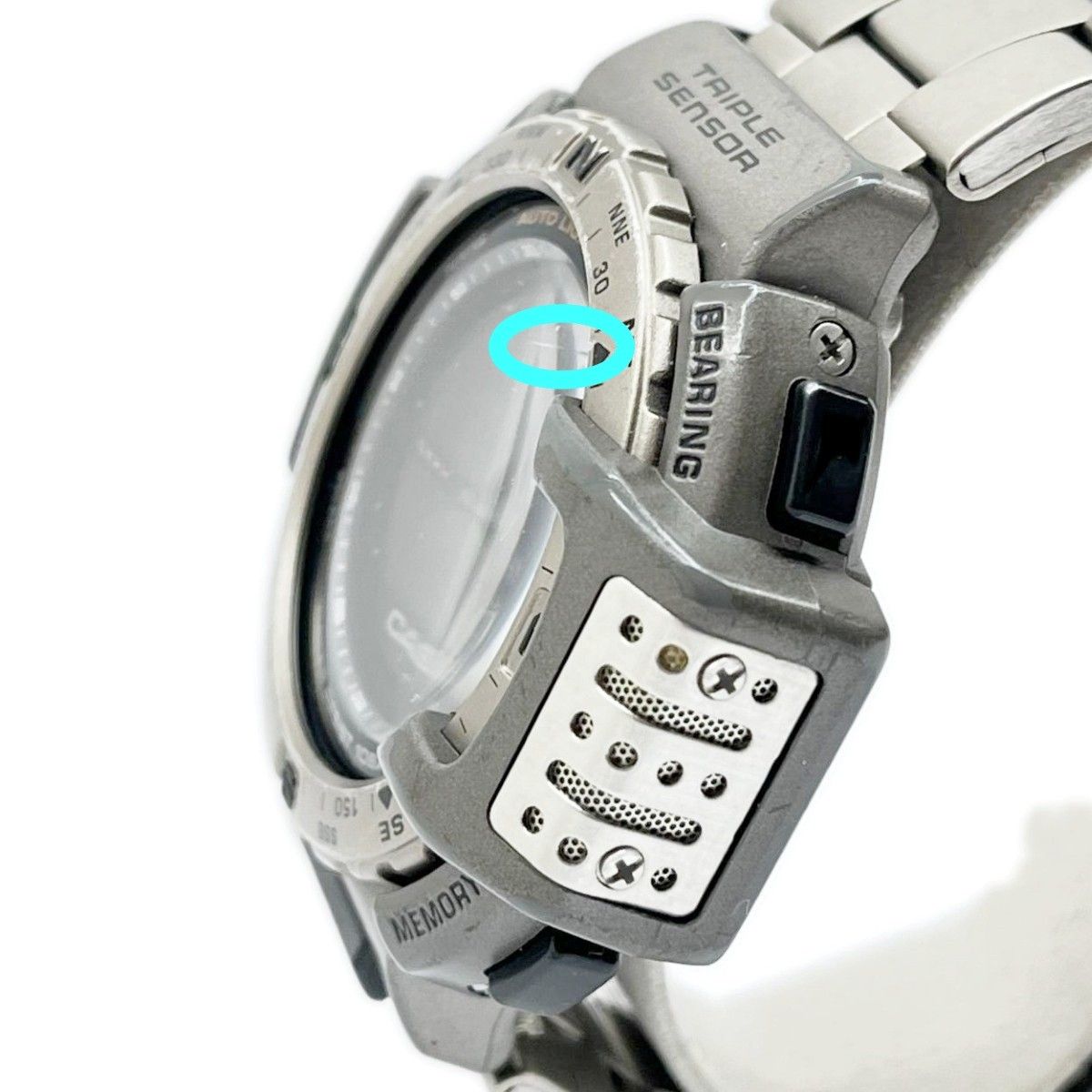 CASIO カシオ 腕時計 クォーツ 本体のみ PRO TREK メンズ チタン PRT 