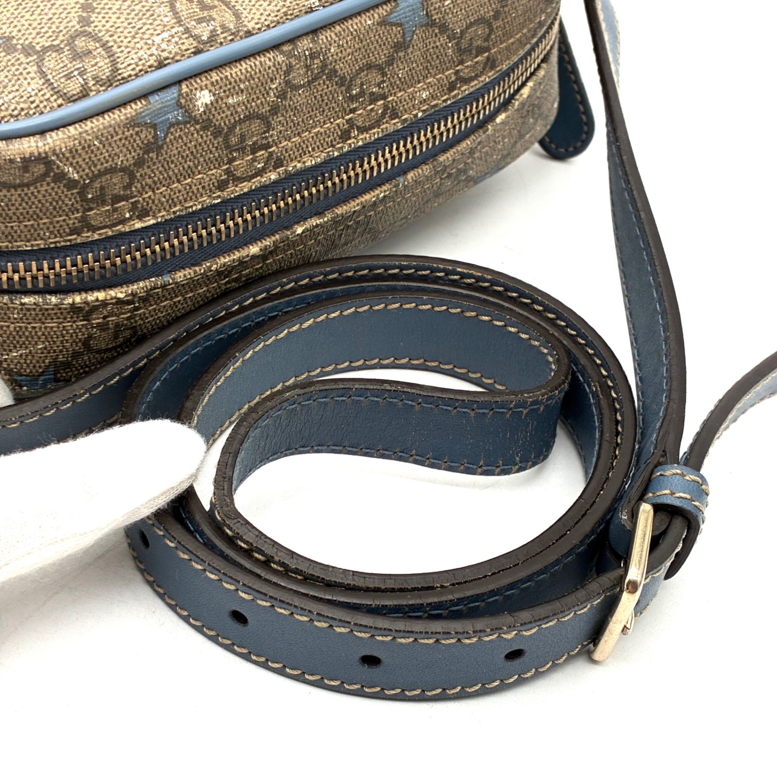 GUCCI グッチ GGスプリーム スター 星柄 ショルダーバッグ