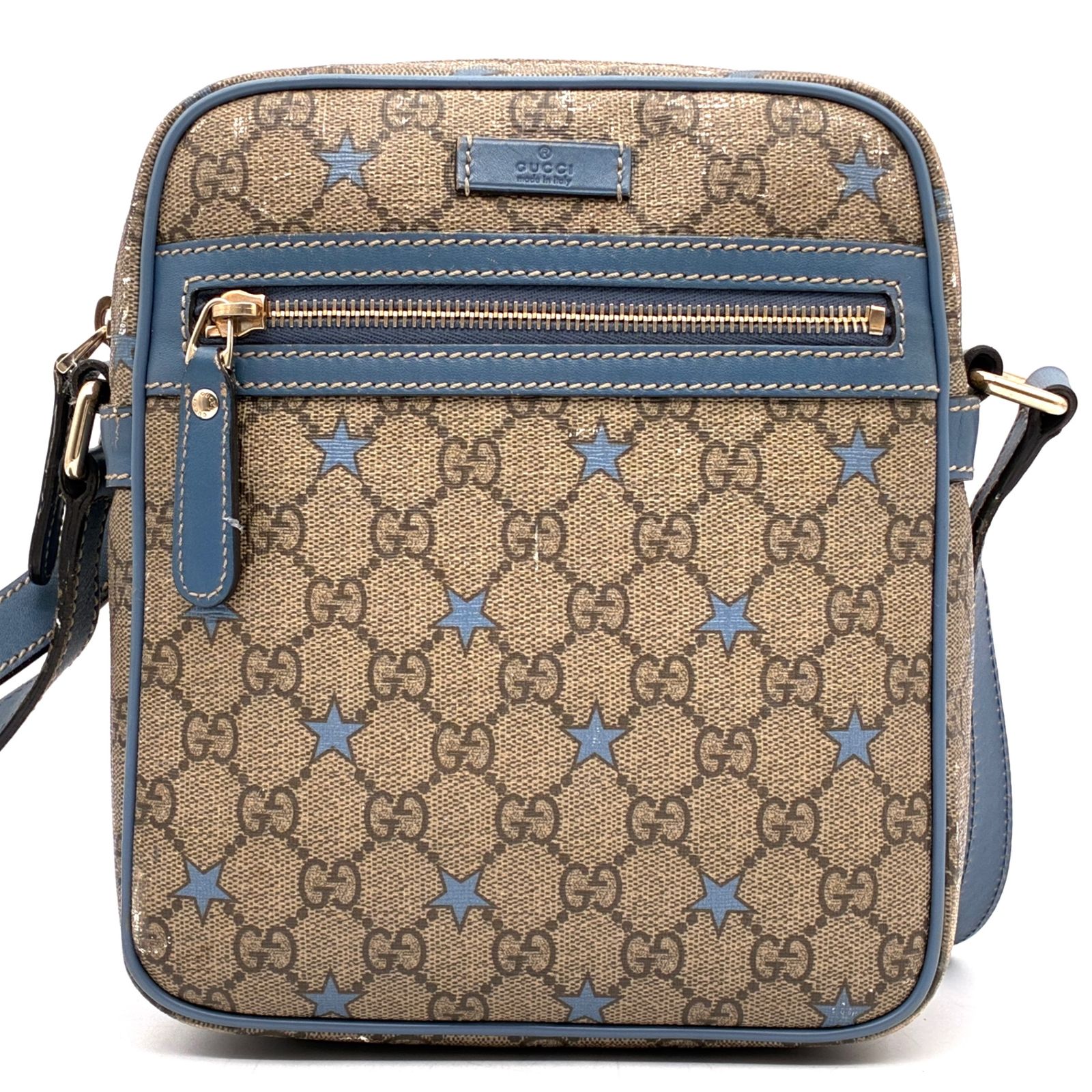 GUCCI グッチ GGスプリーム スター 星柄 ショルダーバッグ 