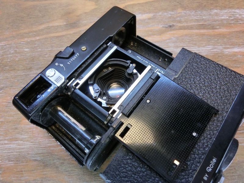 7879 良品 Rollei 35 露出計OK ドイツ製 ブラック ローライ フィルム