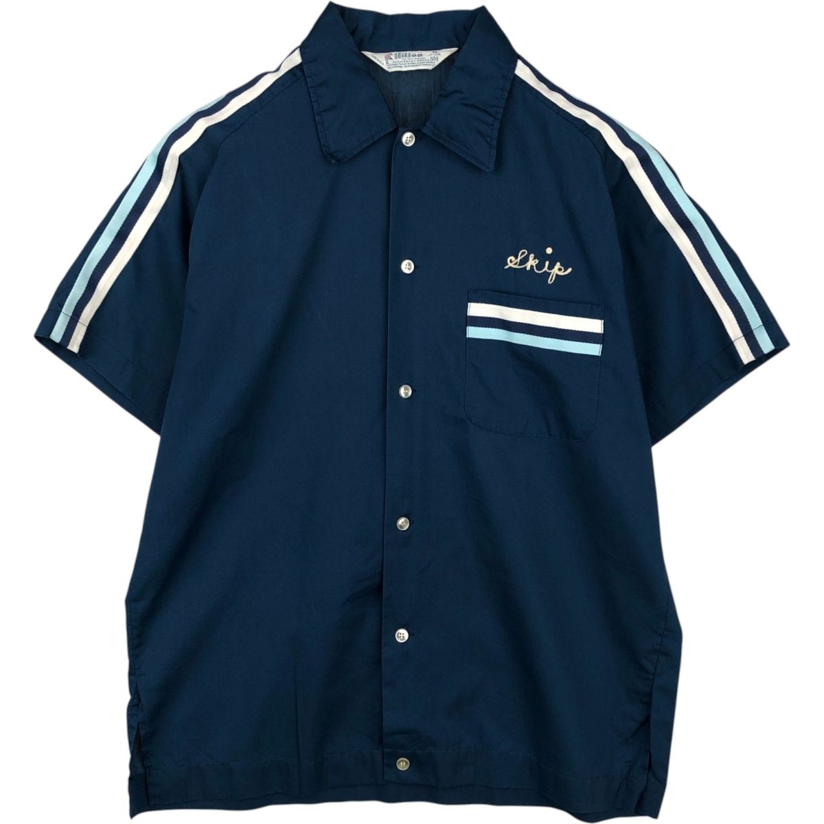 古着 70年代 ヒルトン HILTON ボウリングシャツ ボックスシャツ USA製
