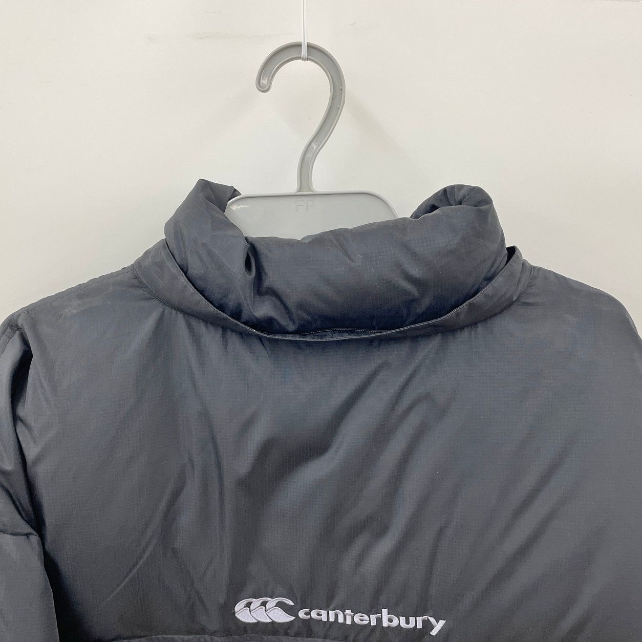 ベンチコート カンタベリー CANTERBURY 3L ブラック 長袖 ダウン 