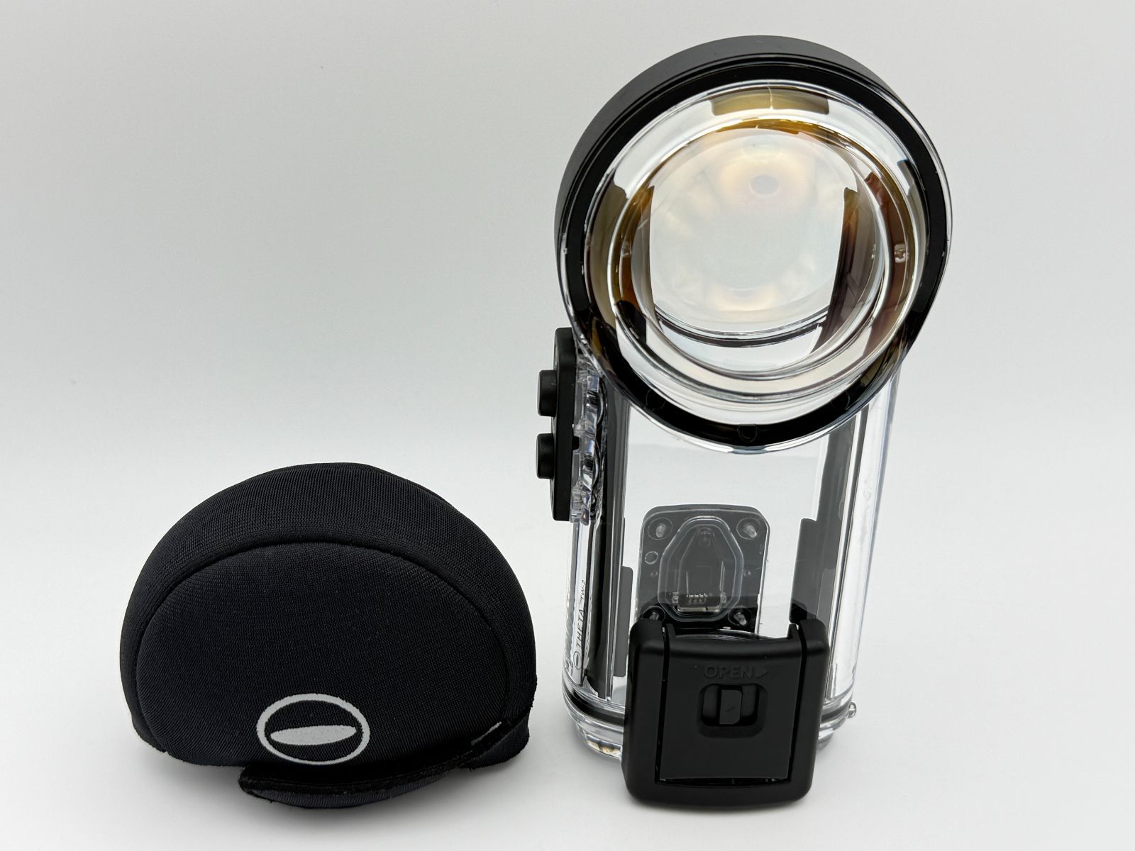 RICOH THETA 水中ハウジング 純正品 RICOH シータ ハウジング RICOH THETA用の水中ハウジングが11月24日