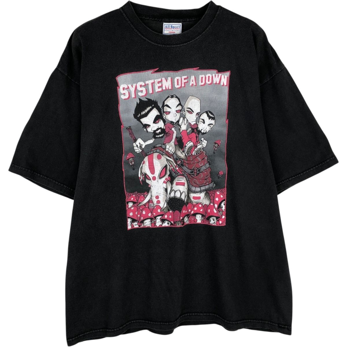 古着 ALL SPORT System of a Down システムオブアダウン バンドTシャツ