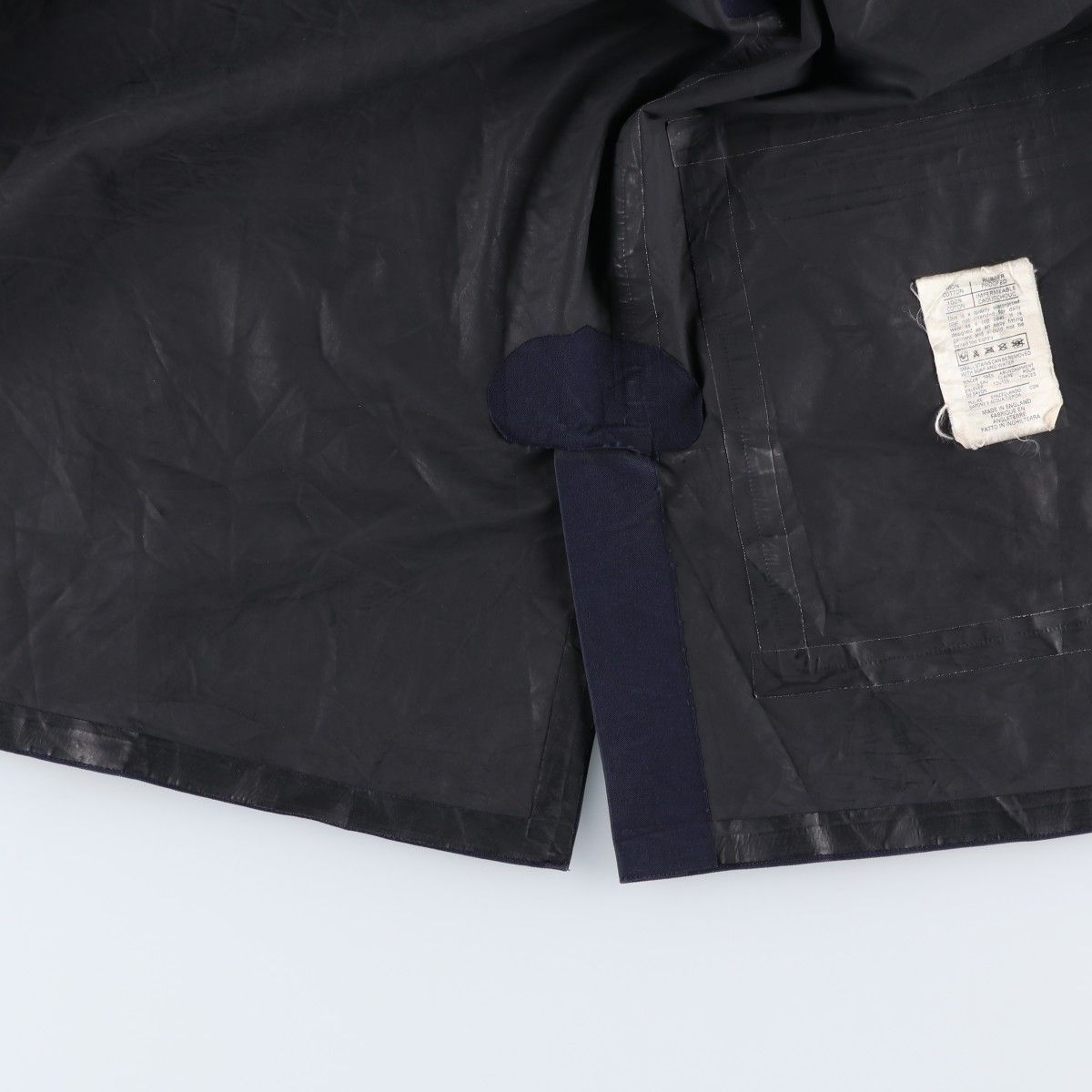 古着 バーバリー Burberry's コットン100% ハーフコート 英国製 メンズ