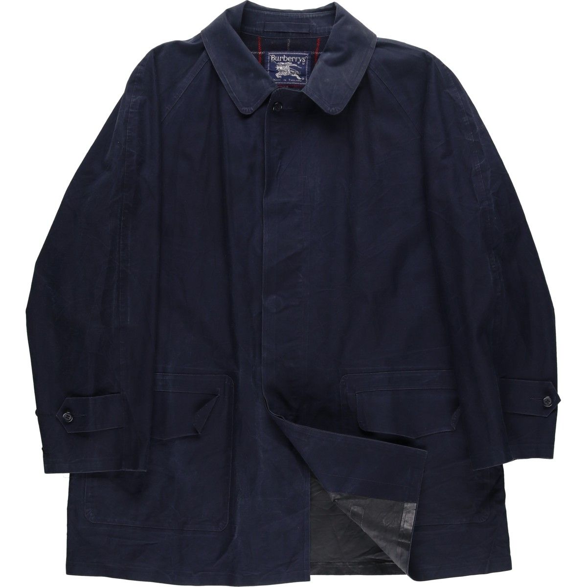 古着 バーバリー Burberry's コットン100% ハーフコート 英国製 メンズXL相当/evb034328 古着 バーバリー Burberry's コットン100% ハーフコート 英国製 メンズ