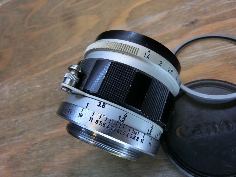 7886 CANON LENS 50mm F1.4 ライカLマウント L39マウント キヤノン