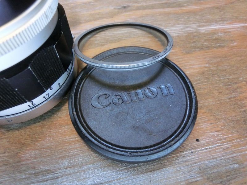 7886 CANON LENS 50mm F1.4 ライカLマウント L39マウント キヤノン