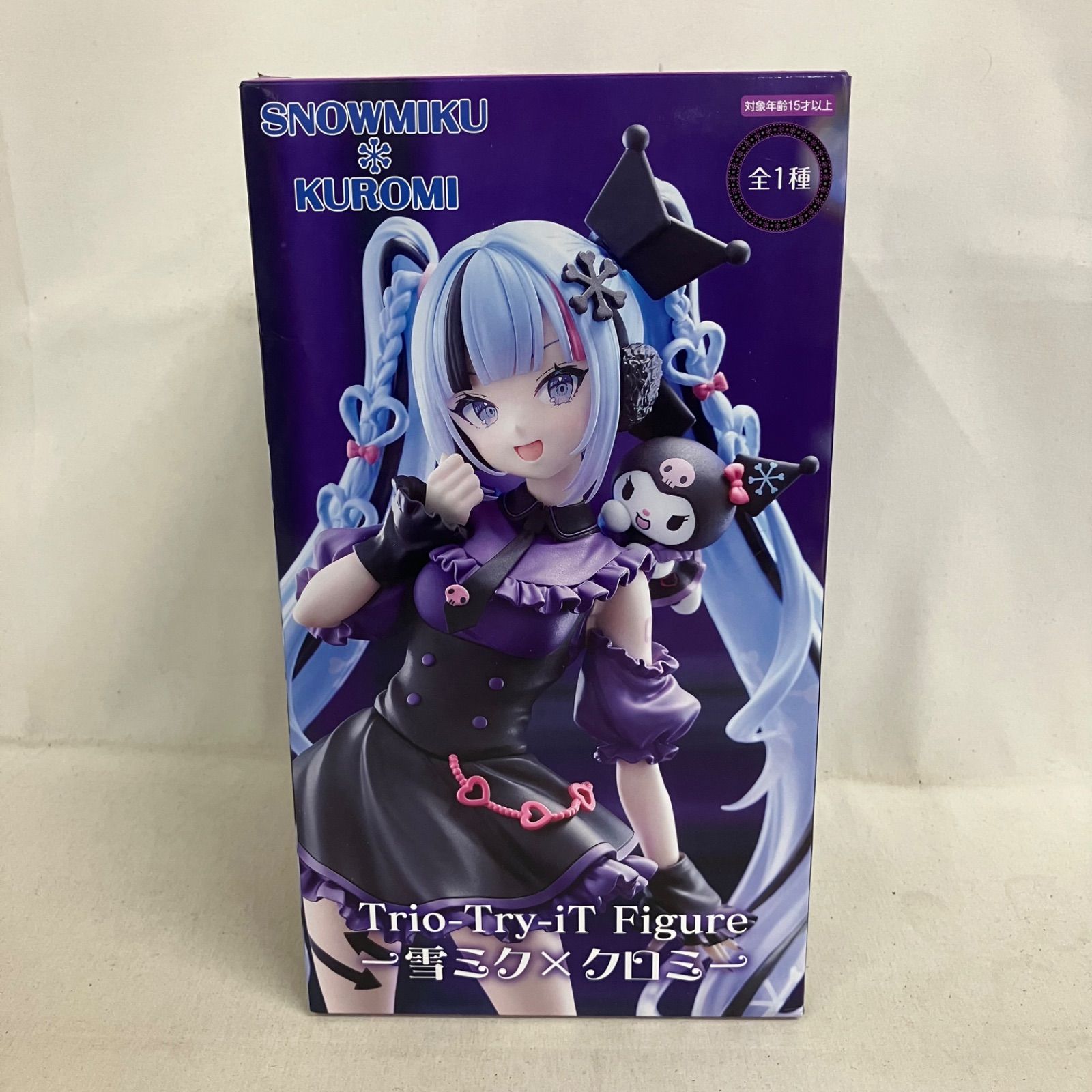 未開封 初音ミク Trio-Try-iT Figure 雪ミク×クロミ フィギュア SF4366 
