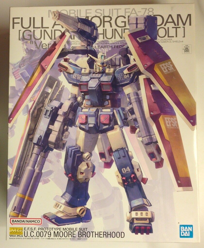 ガンダム）MG 1/100 FA-78 フルアーマー・ガンダム(GUNDAM THUNDERBOLT