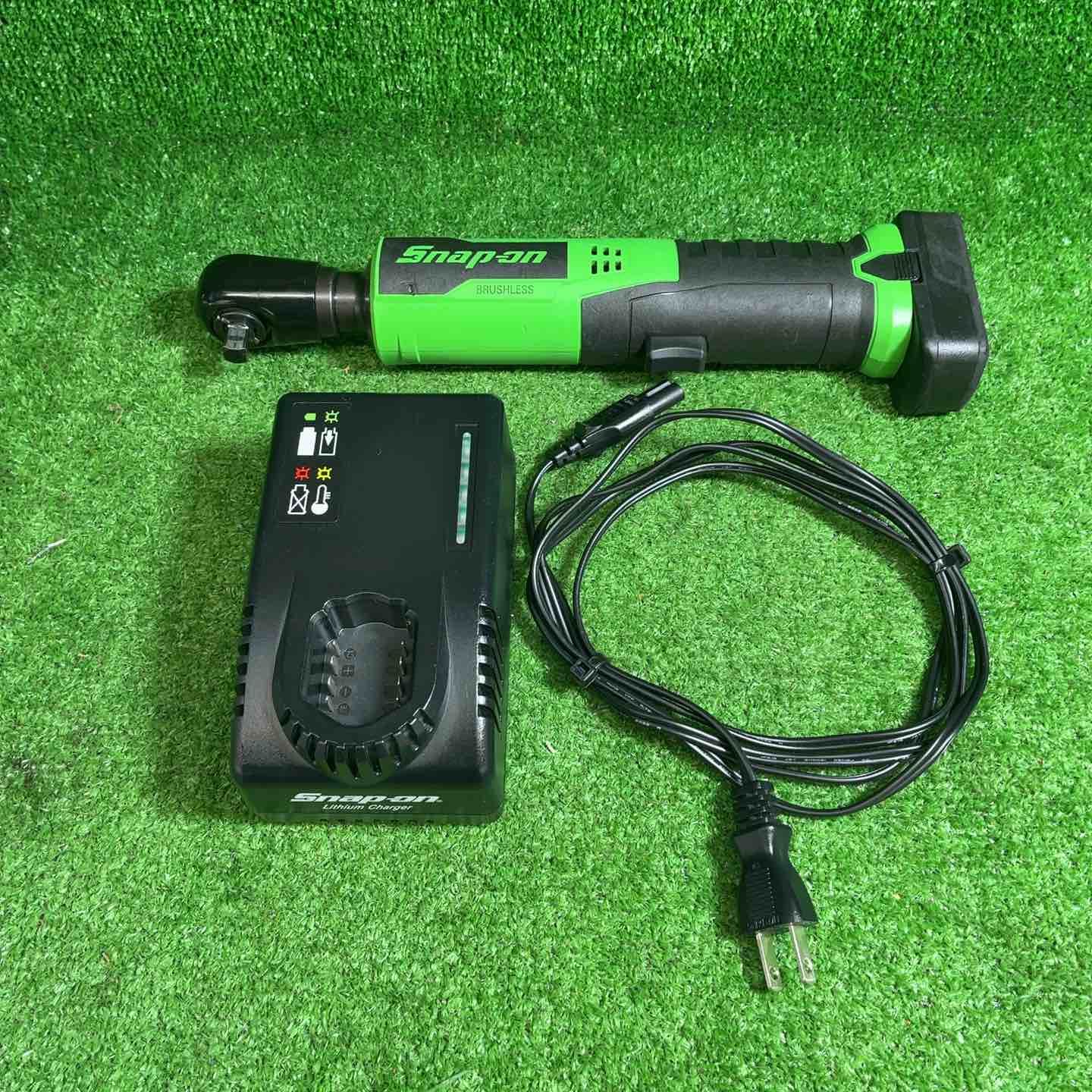 【中古品】 Snap-on スナップオン CTR861AG 3/8 9.5sq コードレスラチェットレンチ 電動ラチェット 【藤沢店】