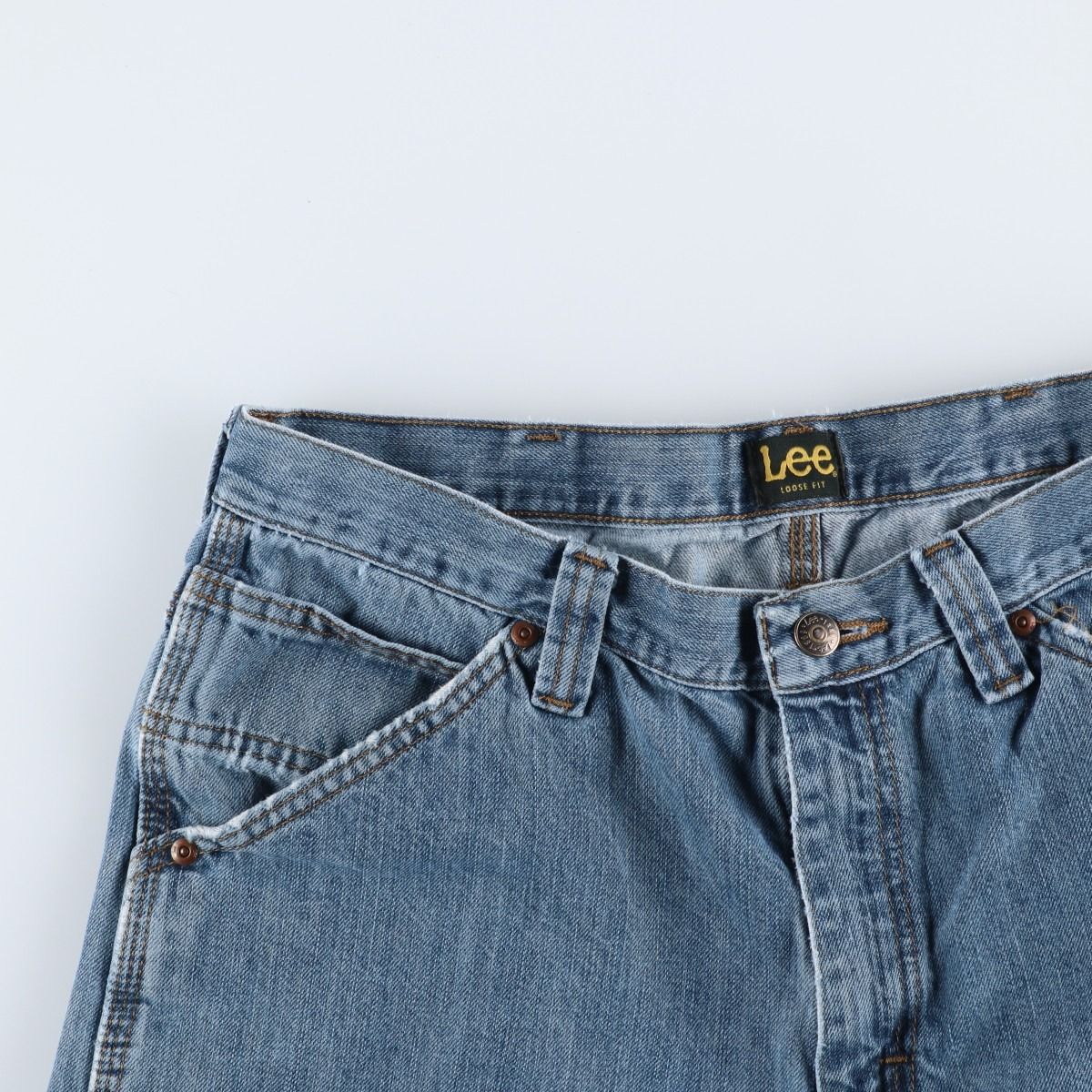 数量限定，定番 古着 リー Lee LOOSE FIT デニムペインターパンツ