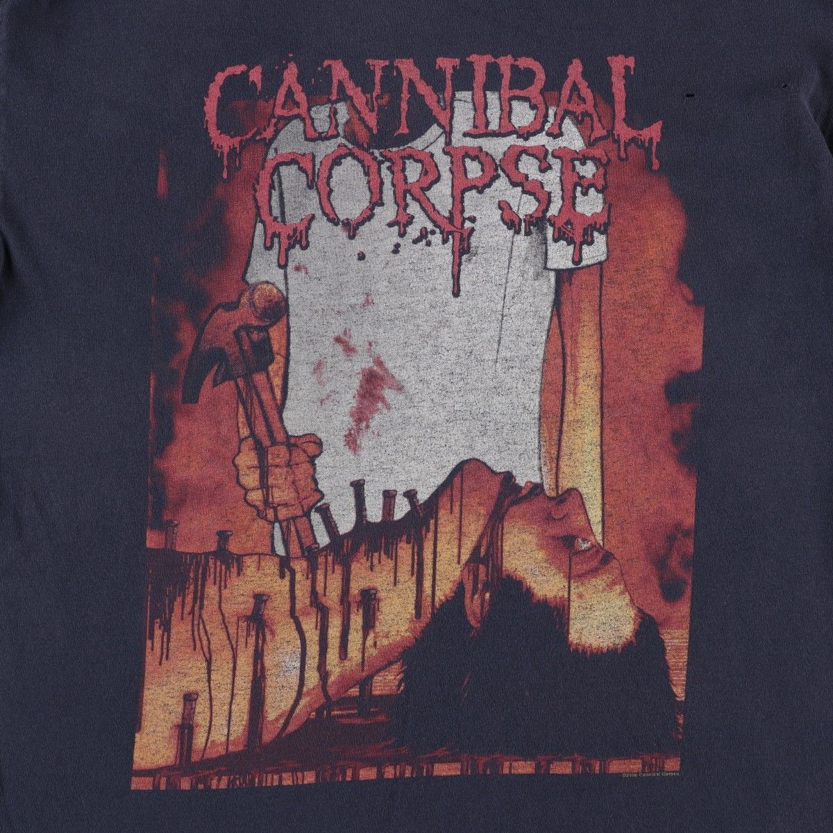 古着 CANNIBAL CORPSE カンニバルコープス バンドTシャツ バンT メンズ 