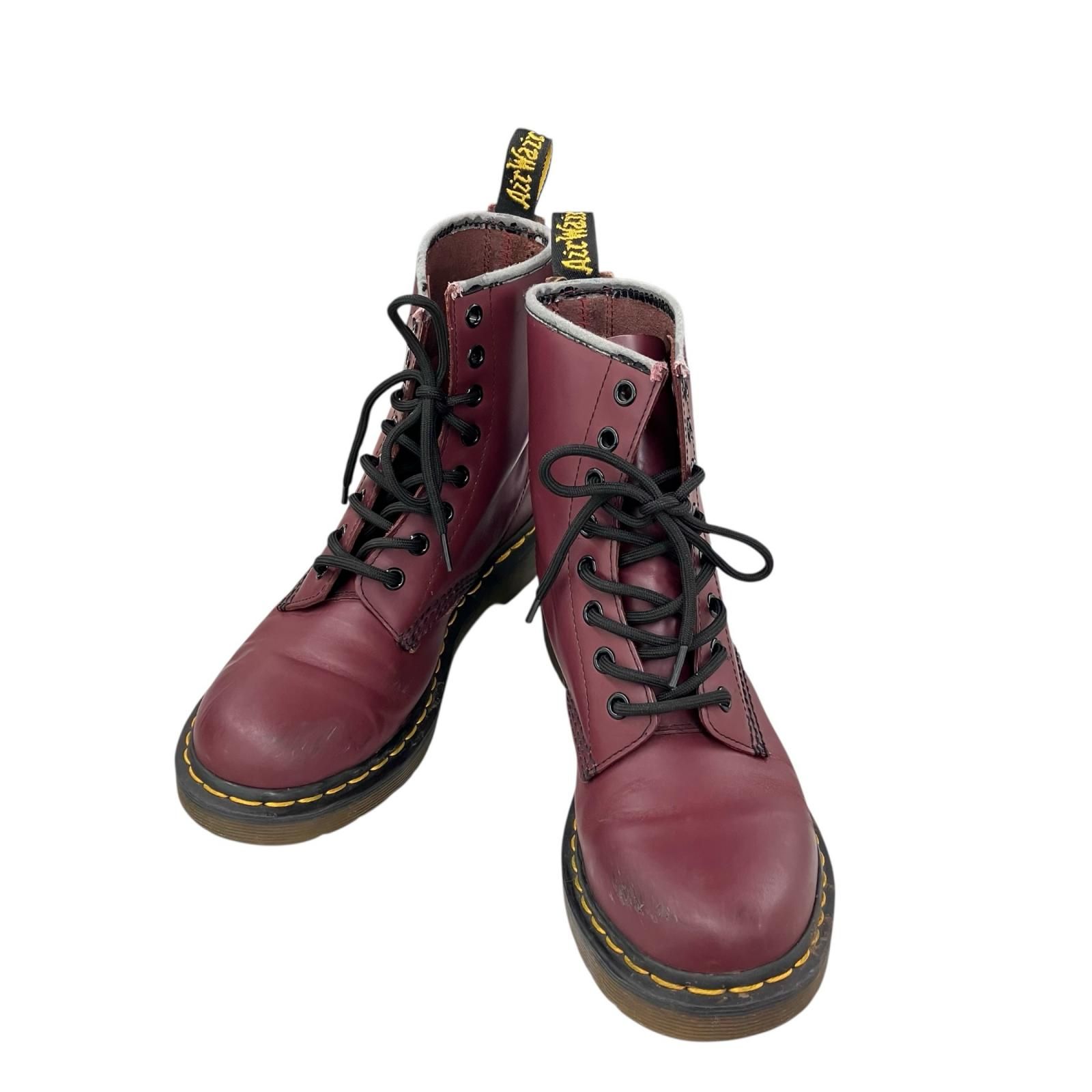 ドクターマーチン バーガンディ ハイカットブーツ 186001 Dr.Martens ドクターマーチン バーガンディ ハイカットブーツ