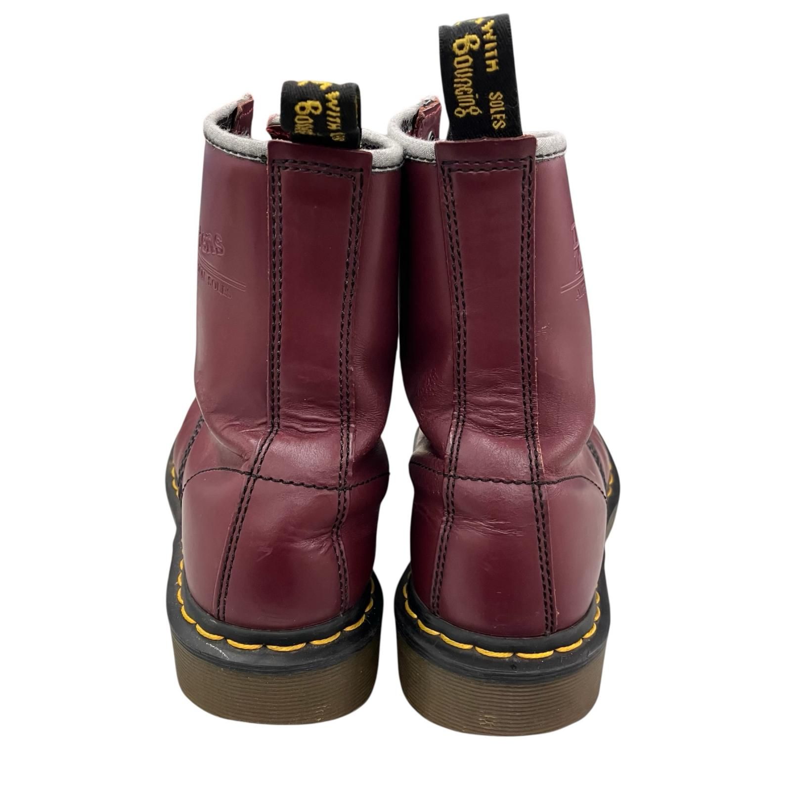 ドクターマーチン バーガンディ ハイカットブーツ 186001 Dr.Martens ドクターマーチン バーガンディ ハイカットブーツ