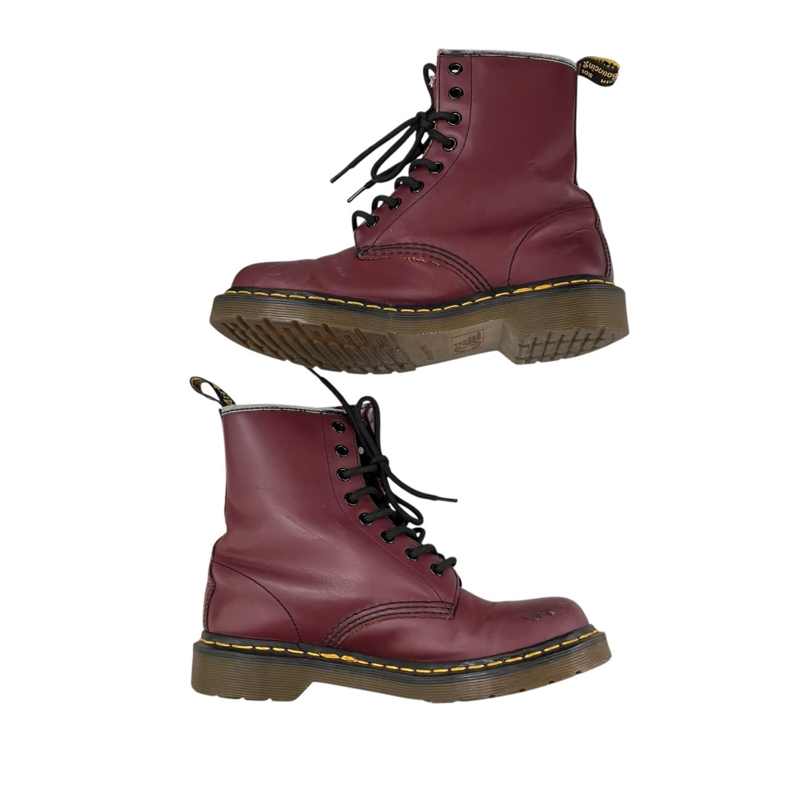 186001 Dr.Martens ドクターマーチン バーガンディ ハイカットブーツ